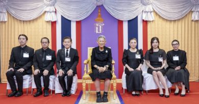 มูลนิธิโรนัลด์ แมคโดนัลด์ เฮาส์ ประเทศไทย ทูลเกล้าฯ ถวายเงินสมทบทุน  สนับสนุนหมู่บ้านเด็กเฉลิมพระเกียรติ